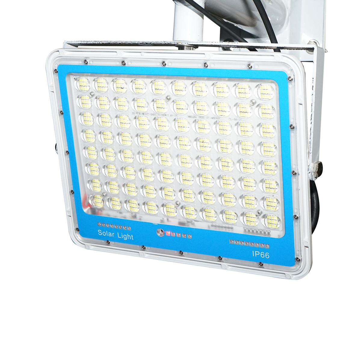 Lampa LED 300W cu panou solar 60W, baterie 14000mAh si camera supraveghere WIFI cu alarma Breckner Germany - imagine 6