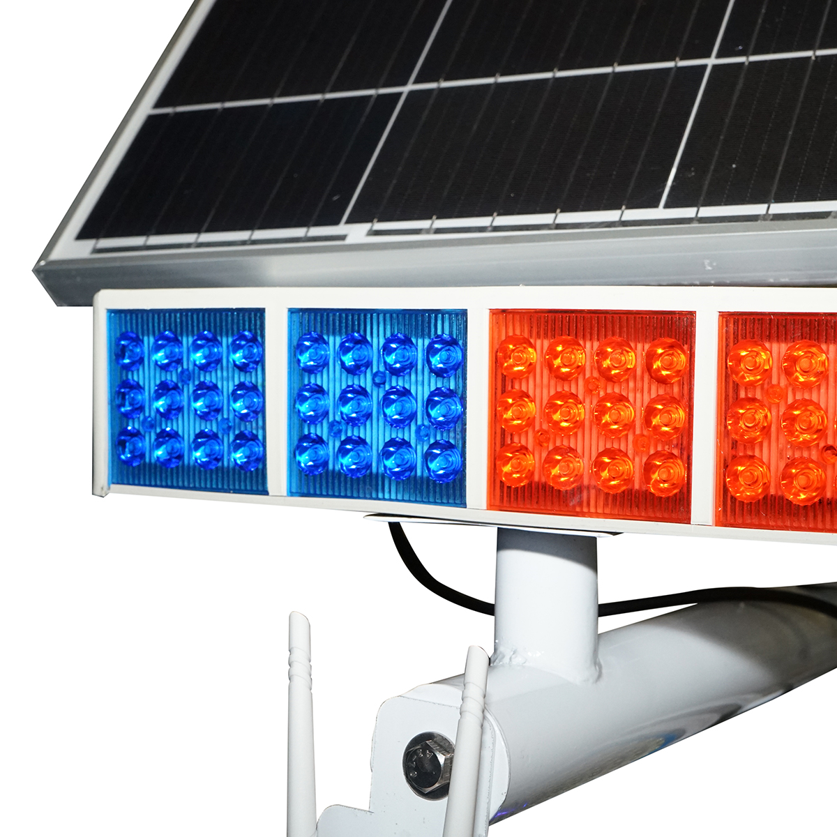 Lampa LED 300W cu panou solar 60W, baterie 14000mAh si camera supraveghere WIFI cu alarma Breckner Germany - imagine 8