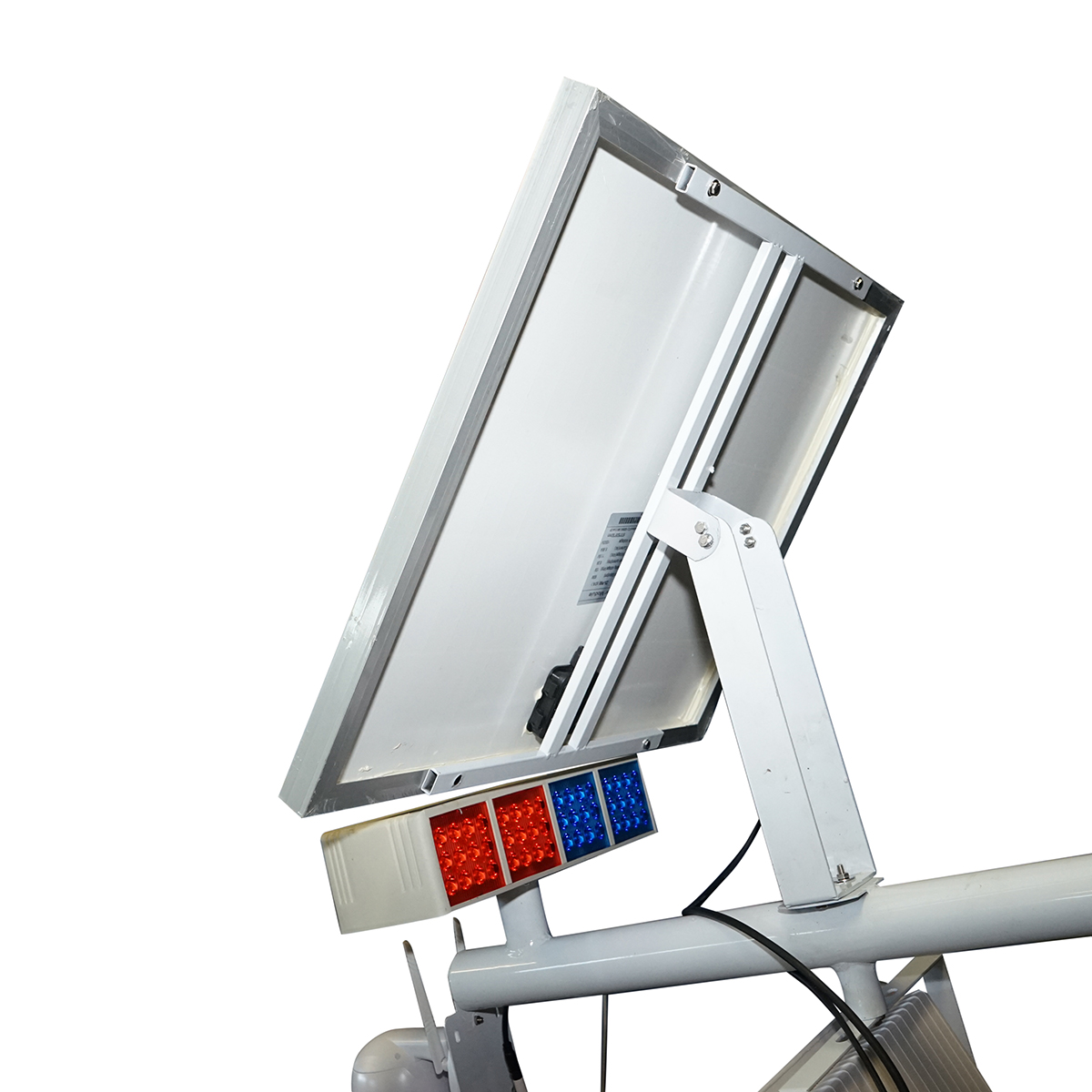 Lampa LED 300W cu panou solar 60W, baterie 14000mAh si camera supraveghere WIFI cu alarma Breckner Germany - imagine 7