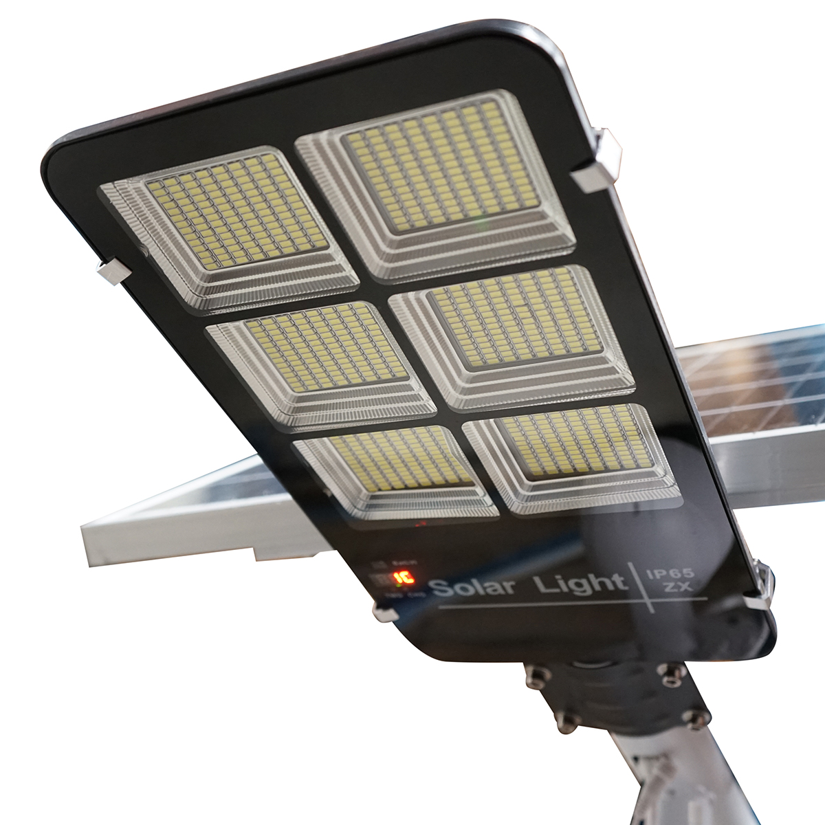 Lampa stradala LED 300W cu panou solar 60W, camera supraveghere 4G si baterie 16000mAh Breckner Germany - imagine 6