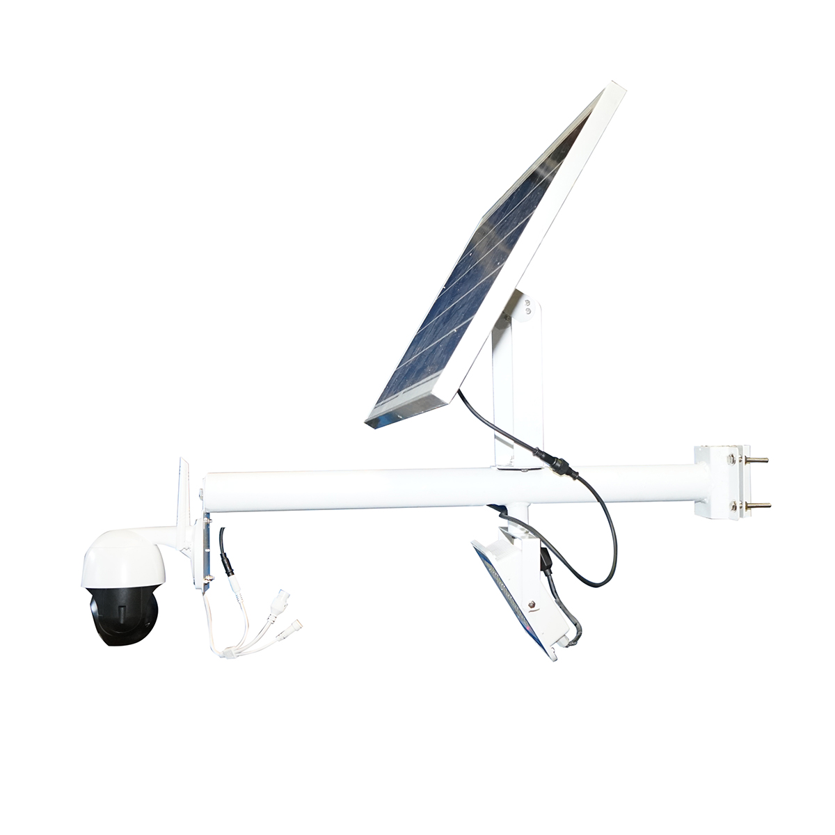 Lampa LED 200W cu panou solar 50W si camera supraveghere WIFI Breckner Germany - imagine 4