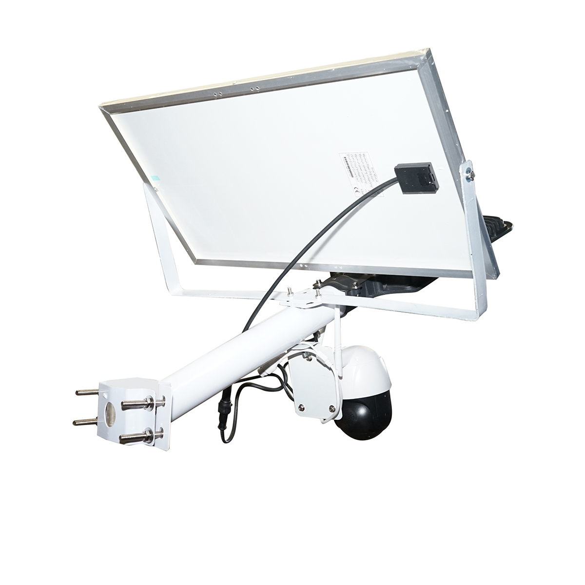 Lampa stradala LED 100W cu panou solar 40W si camera supraveghere 4G Breckner Germany - imagine 7