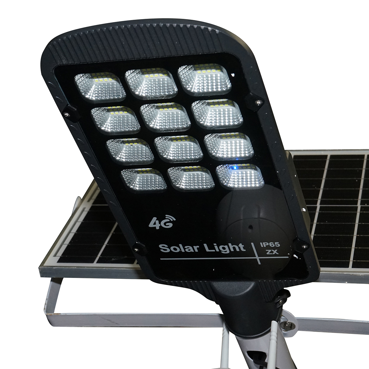 Lampa stradala LED 100W cu panou solar 40W si camera supraveghere 4G Breckner Germany - imagine 6