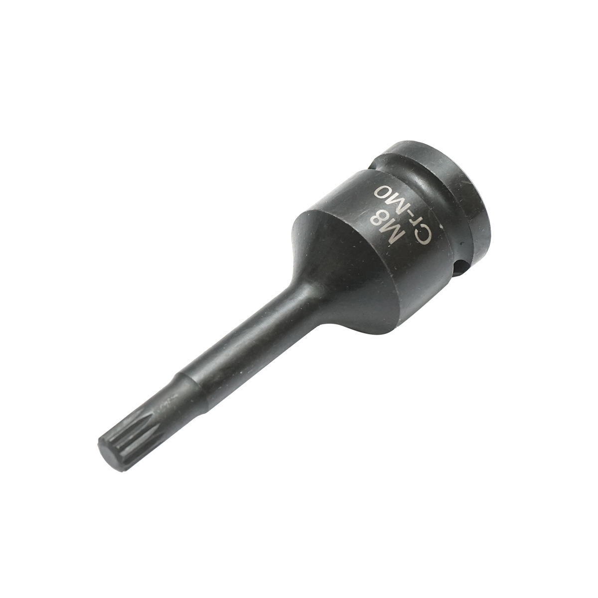 Cheie tubulara de impact spline M8, 78mm, patrat 1/2 inch Cr-Mo - imagine 2