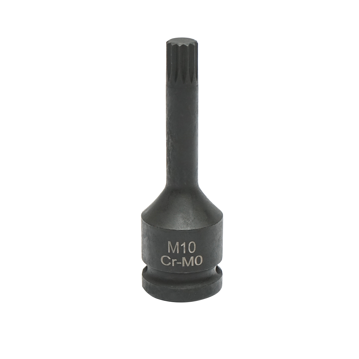 Cheie tubulara de impact spline M10, 78mm, patrat 1/2 inch Cr-Mo