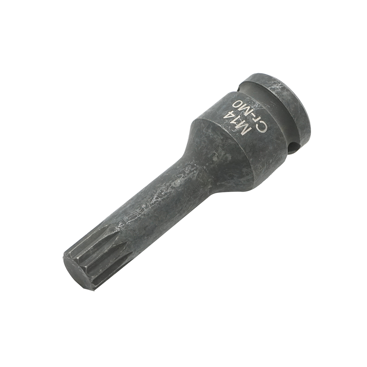 Cheie tubulara de impact spline M14, 78mm, patrat 1/2 inch Cr-Mo - imagine 2