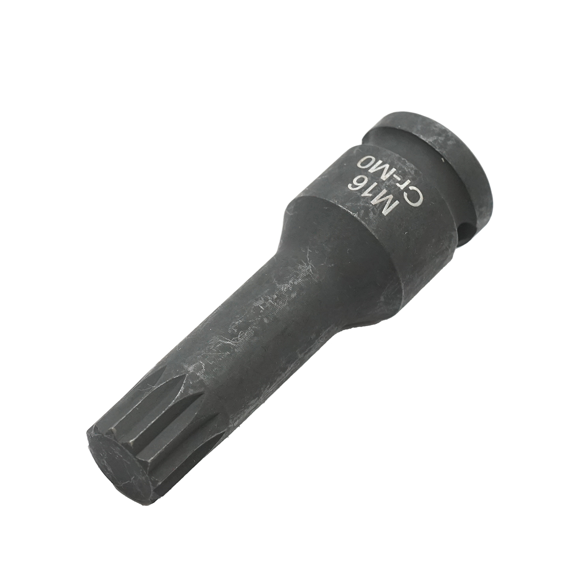 Cheie tubulara de impact spline M16, 78mm, patrat 1/2 inch Cr-Mo - imagine 2