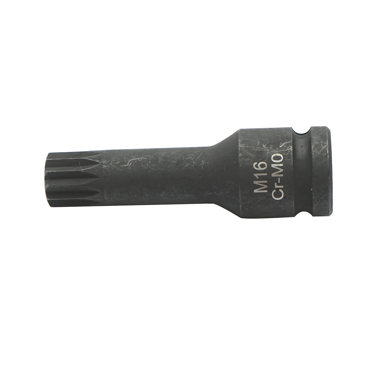Cheie tubulara de impact spline M16, 78mm, patrat 1/2 inch Cr-Mo - imagine 3