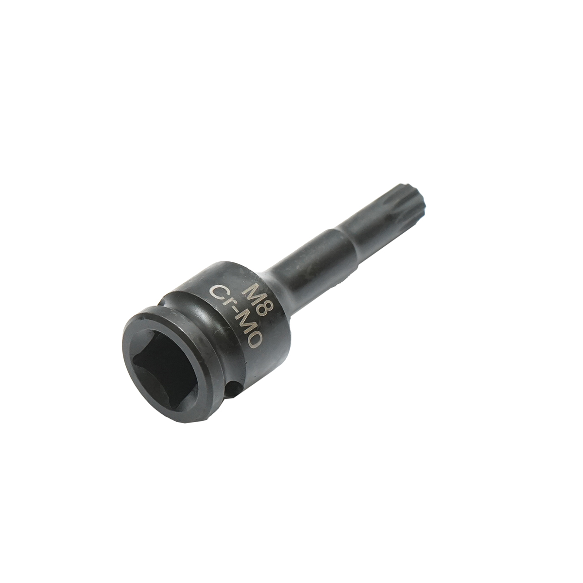 Cheie tubulara de impact spline M8, 60mm, patrat 3/8 inch Cr-Mo - imagine 4