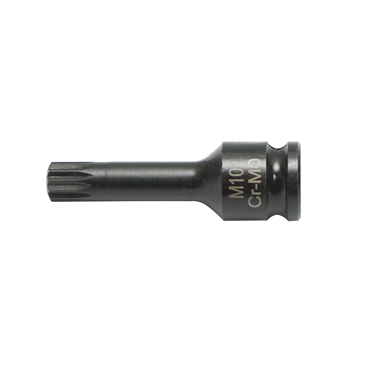 Cheie tubulara de impact spline M10, 60mm, patrat 3/8 inch Cr-Mo