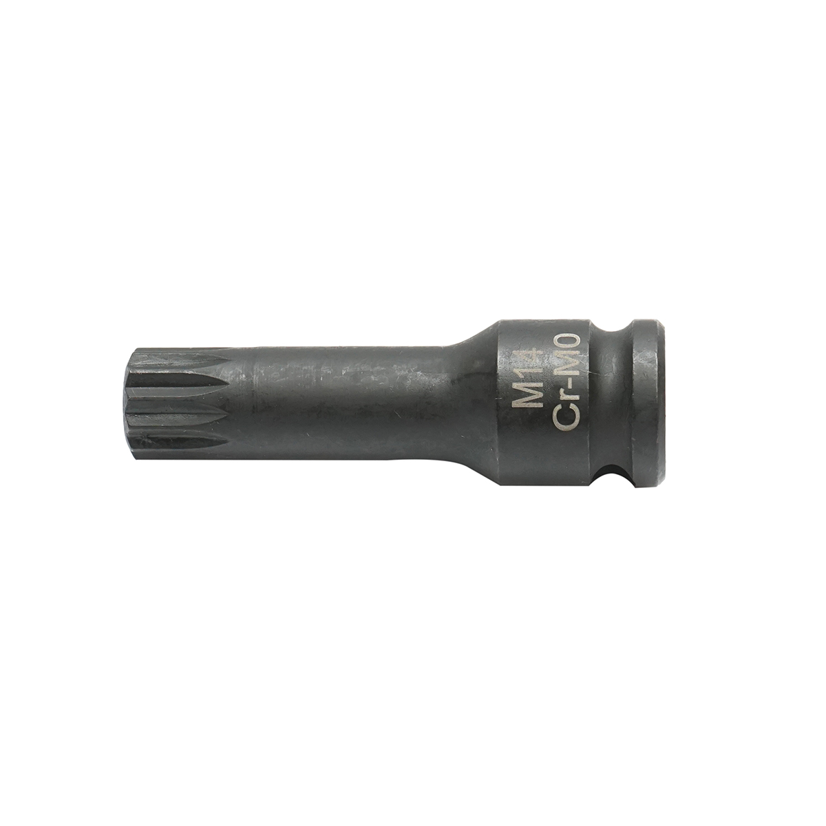 Cheie tubulara de impact spline M14, 60mm, patrat 3/8 inch Cr-Mo - imagine 3