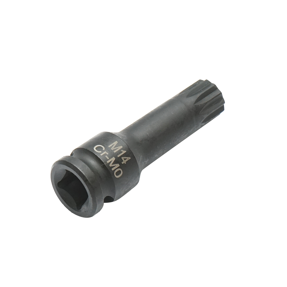 Cheie tubulara de impact spline M14, 60mm, patrat 3/8 inch Cr-Mo - imagine 4