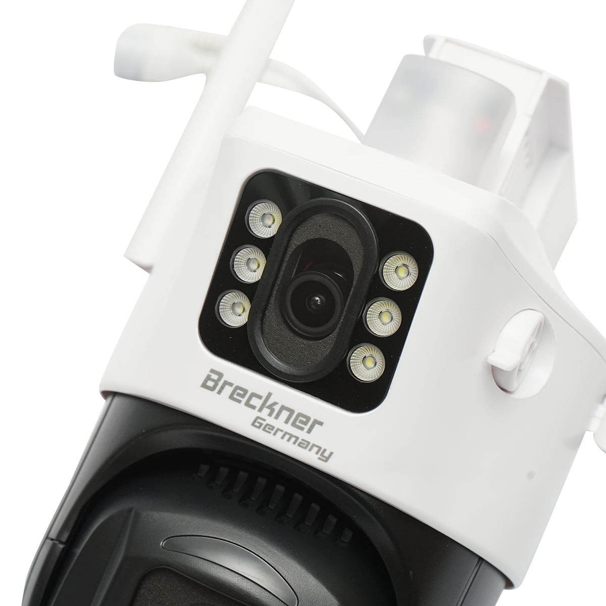 Camera de supraveghere lentila duala 6MP, WIFI P2P, rotativa 360 PTZ cu senzor de miscare, sirena, detectie umana, google assistant si aplicatie iCSee - imagine 6