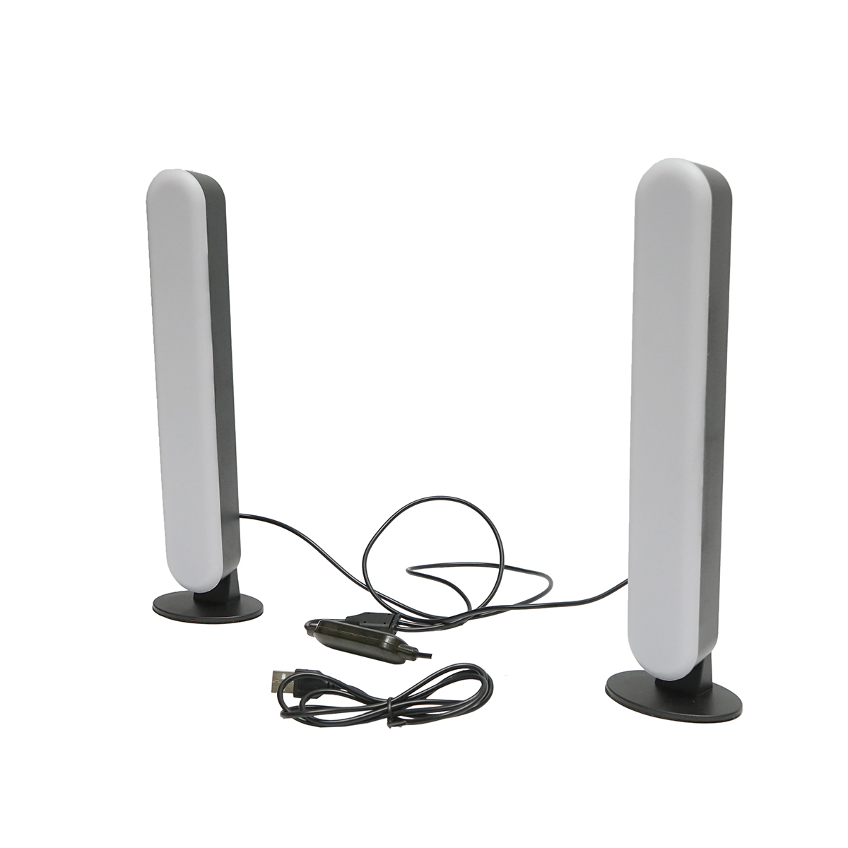 Set lampi decorative LED RGB 5W dimabile, control vocal, mod muzica, dinamic, static cu telecomanda, bluetooth, aplicatie Raingel - imagine 3