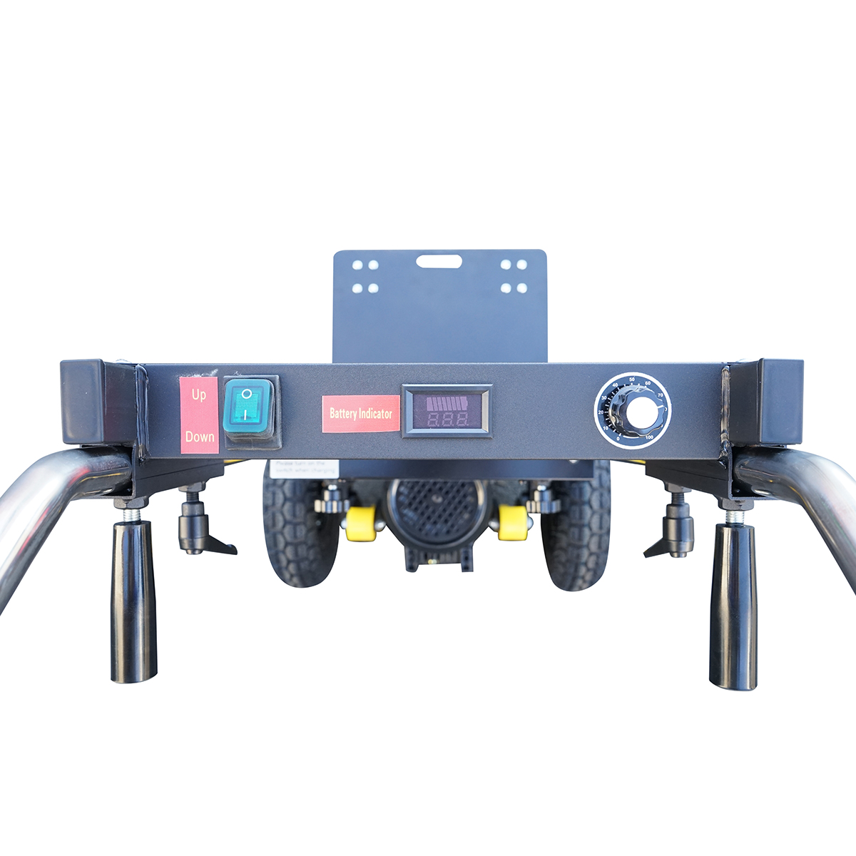 Carucior electric transport marfa pe trepte si scari 1500W, sarcina maxima 200Kg - imagine 6