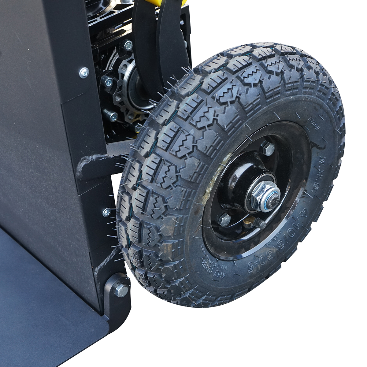 Carucior electric transport marfa pe trepte si scari 1500W, sarcina maxima 200Kg - imagine 7