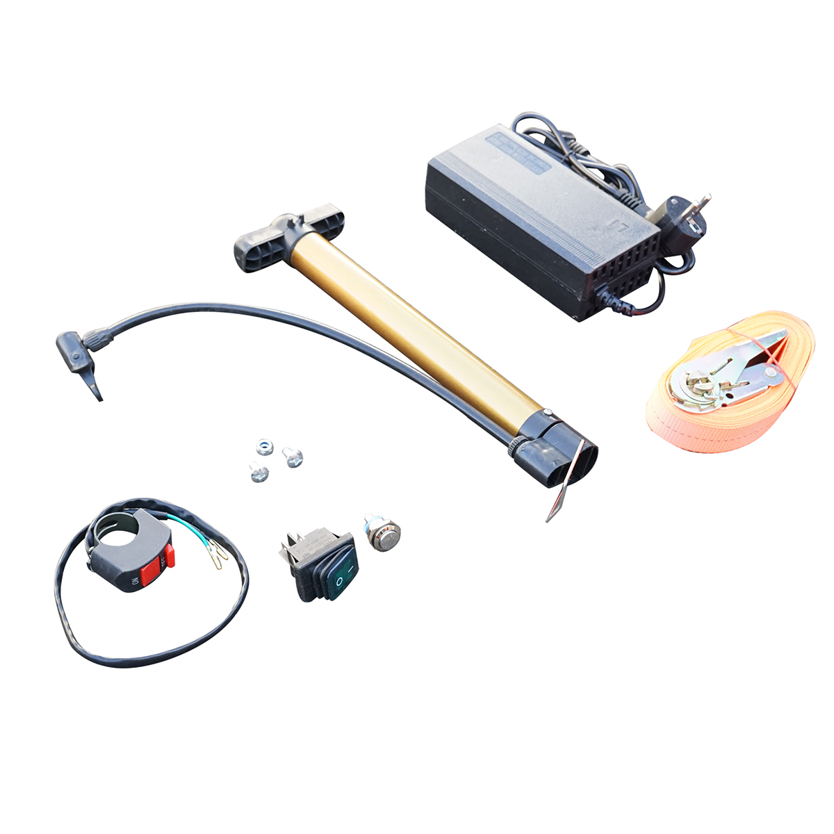 Carucior electric transport marfa pe trepte si scari 1500W, sarcina maxima 200Kg - imagine 9
