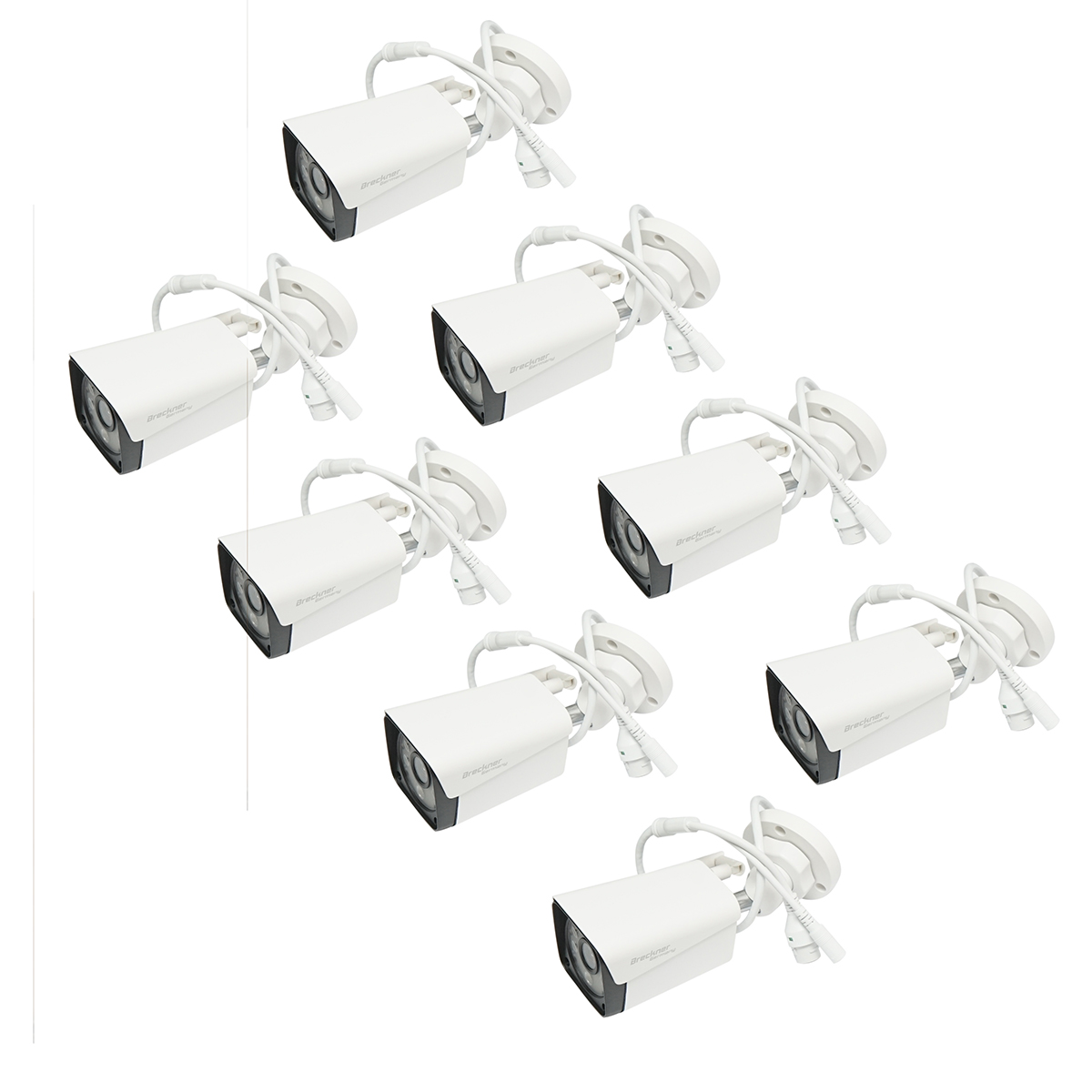 Sistem supraveghere 8 camere 3MP FHD, WIFI P2P, rotativa 360 PTZ cu senzor de miscare, alarma, night vision si aplicatie XMeye - imagine 3