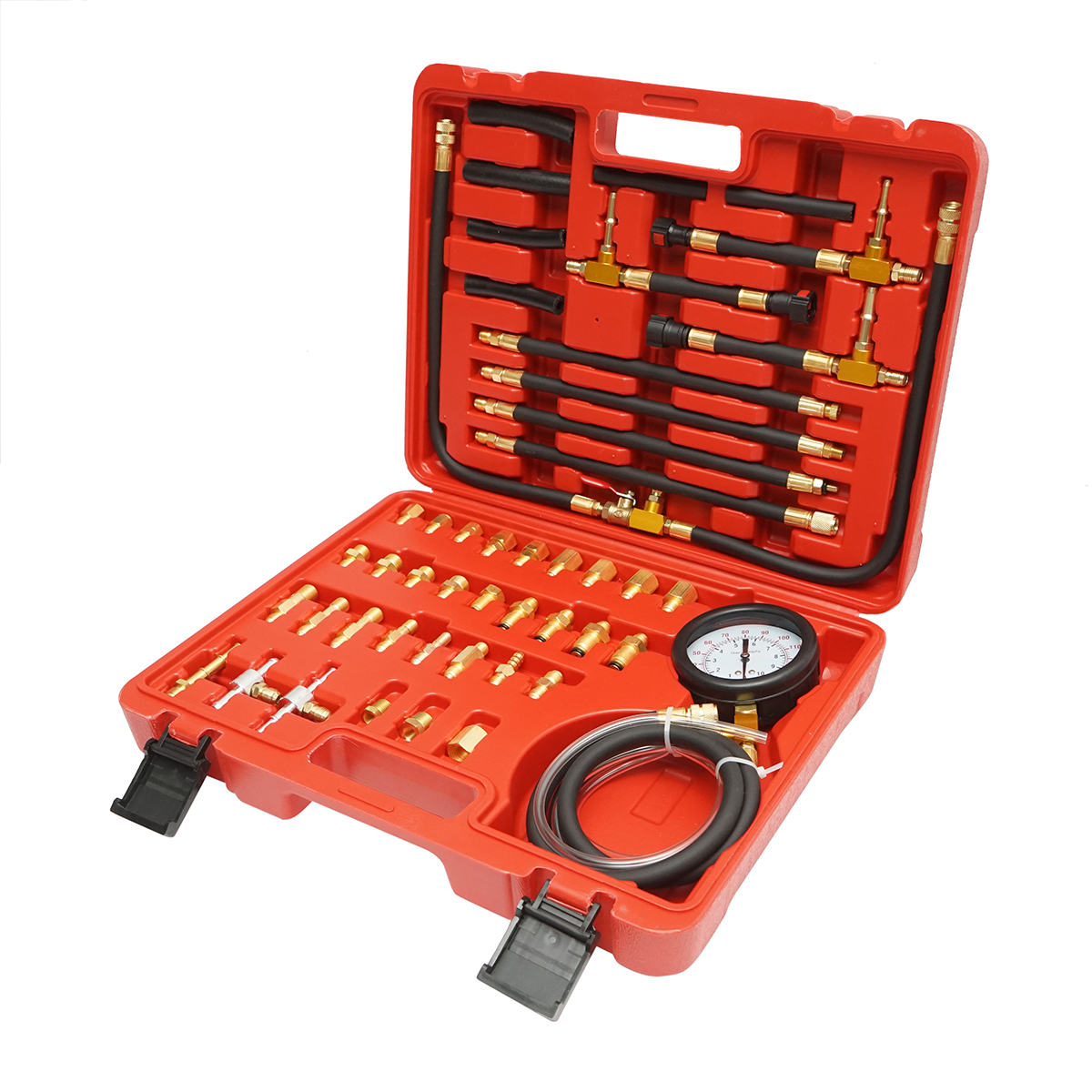 Trusa tester presiune sistem injectie benzina 0-10 bar Breckner Germany - imagine 3