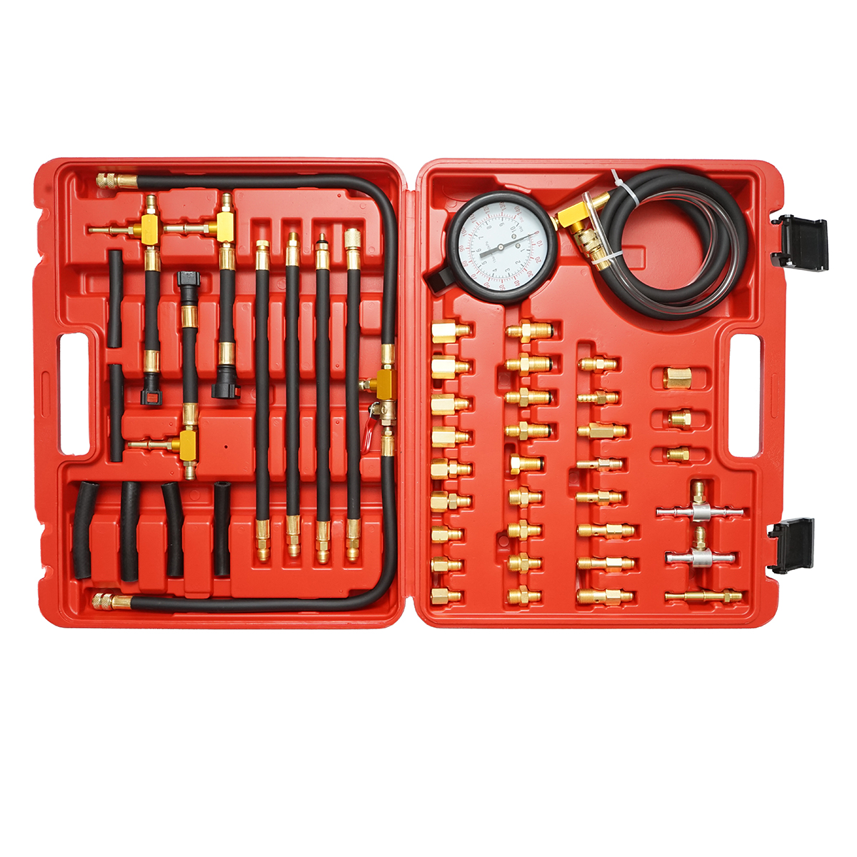 Trusa tester presiune sistem injectie benzina 0-10 bar Breckner Germany - imagine 2