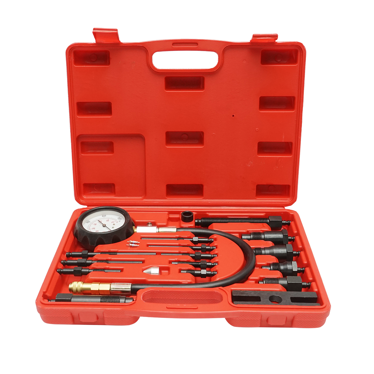 Trusa tester compresie motoare diesel camioane 0-70 bar Breckner Germany