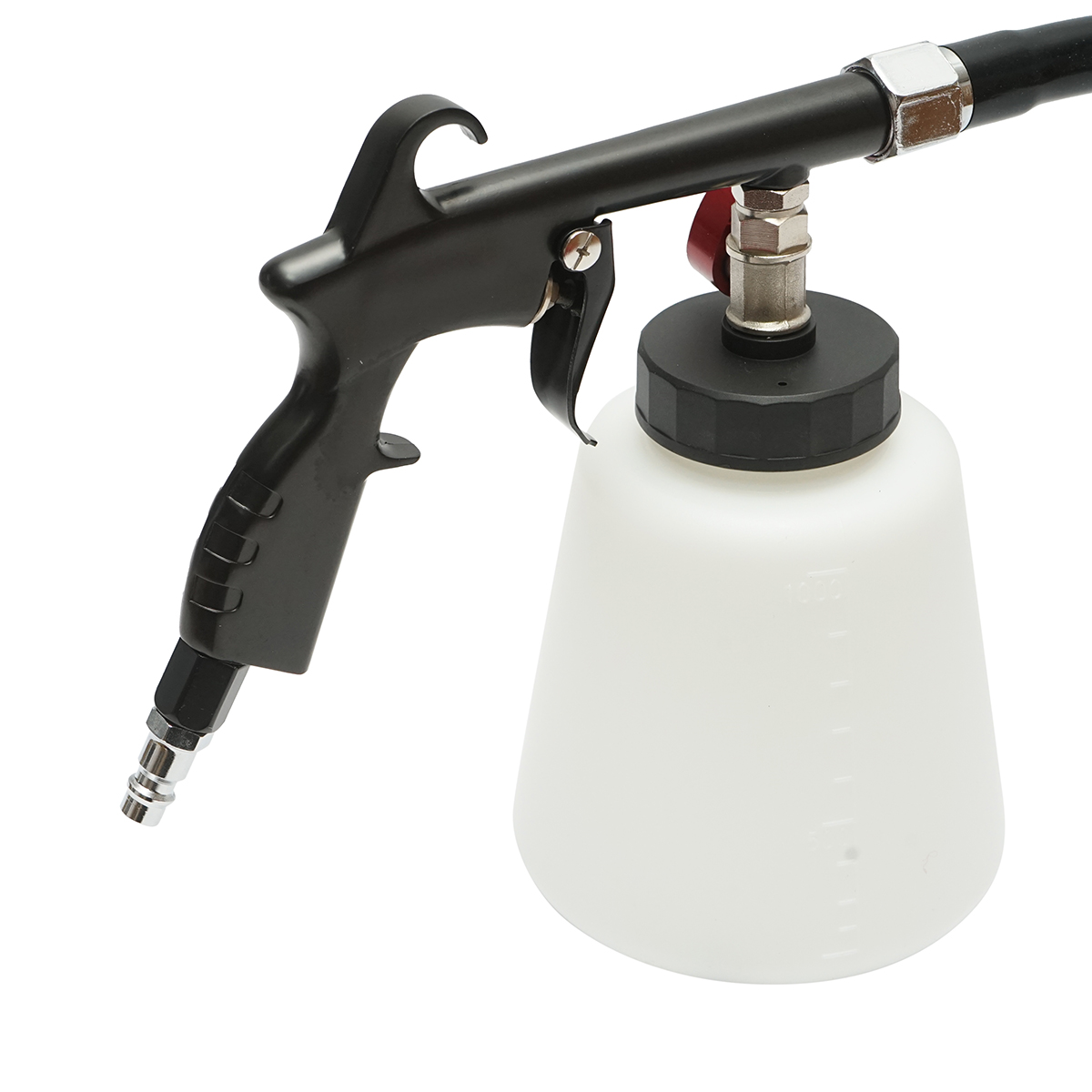 Pistol curatare interior cu aer comprimat tip Tornador, furtun flexibil, rezervor 1L - imagine 5