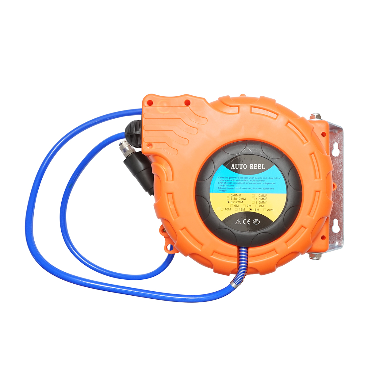 Rola automata furtun aer comprimat  15m, diametru 8x12mm - imagine 2