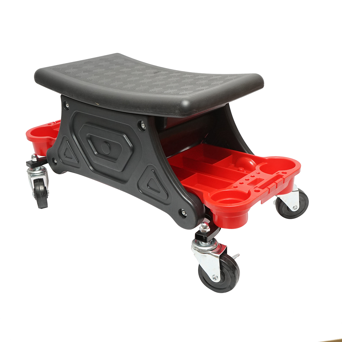 Scaun de lucru atelier cu spatiu depozitare multifunctional 64x33x26cm Breckner Germany - imagine 4