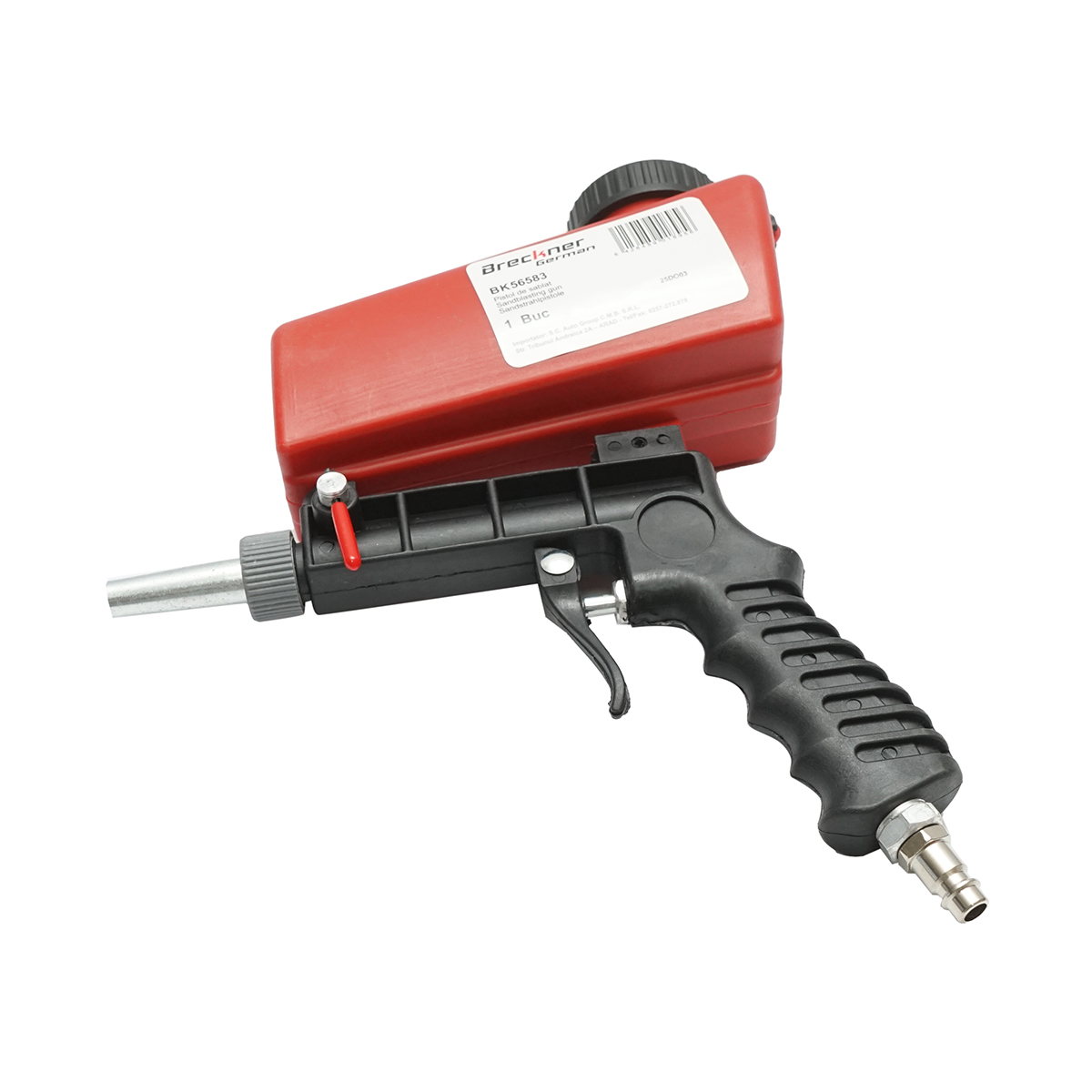 Pistol de sablat cu rezervor 600ml, cupla rapida 1/4 - imagine 3