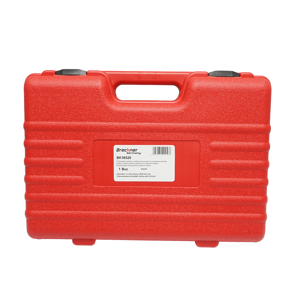 Trusa tester presiune sistem injectie benzina cu 2 manometre, adaptoare universale Breckner Germany - imagine 7