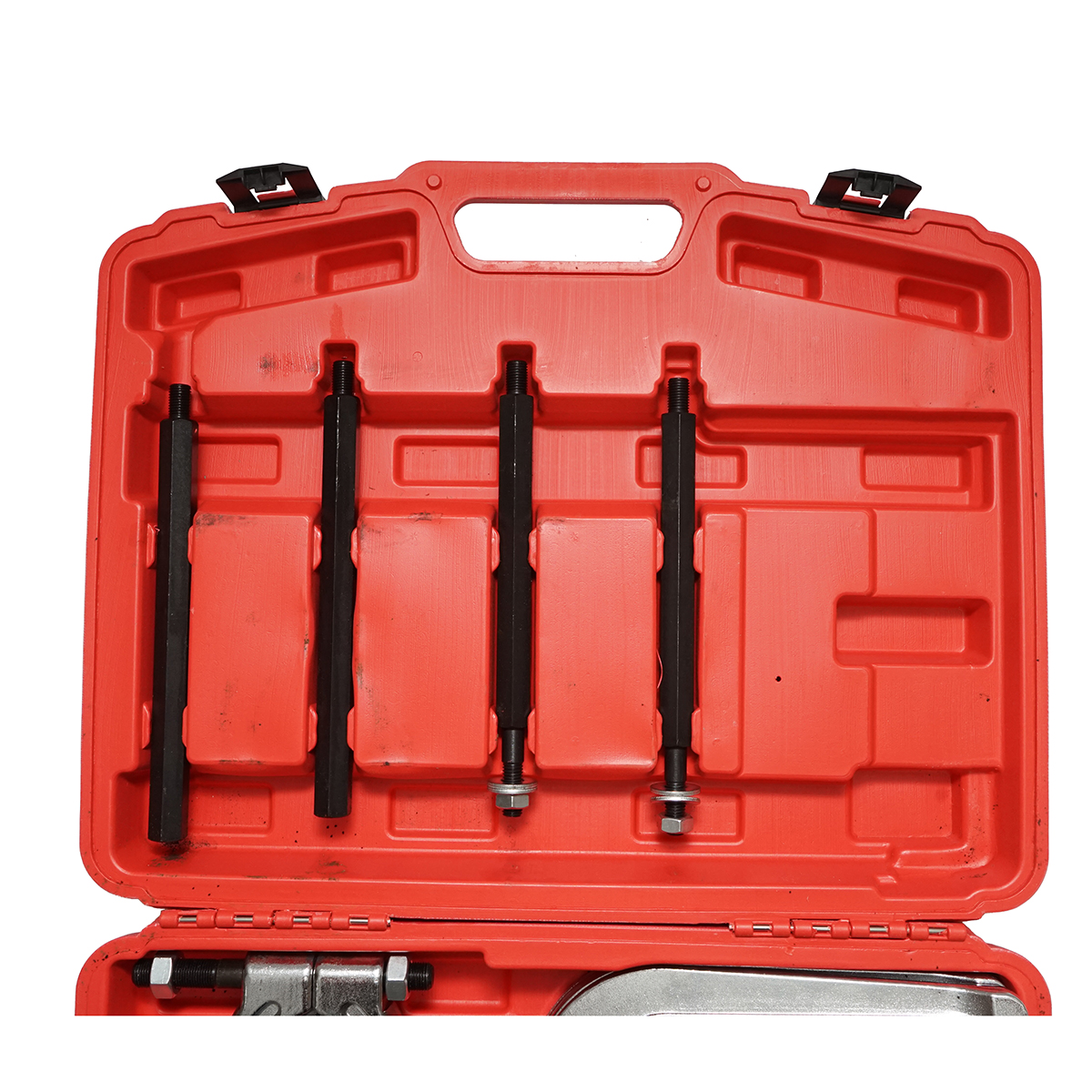 Trusa presa extractor rulmenti si fulii cu 3 brate, piston hidraulic 10 tone Breckner Germany - imagine 5