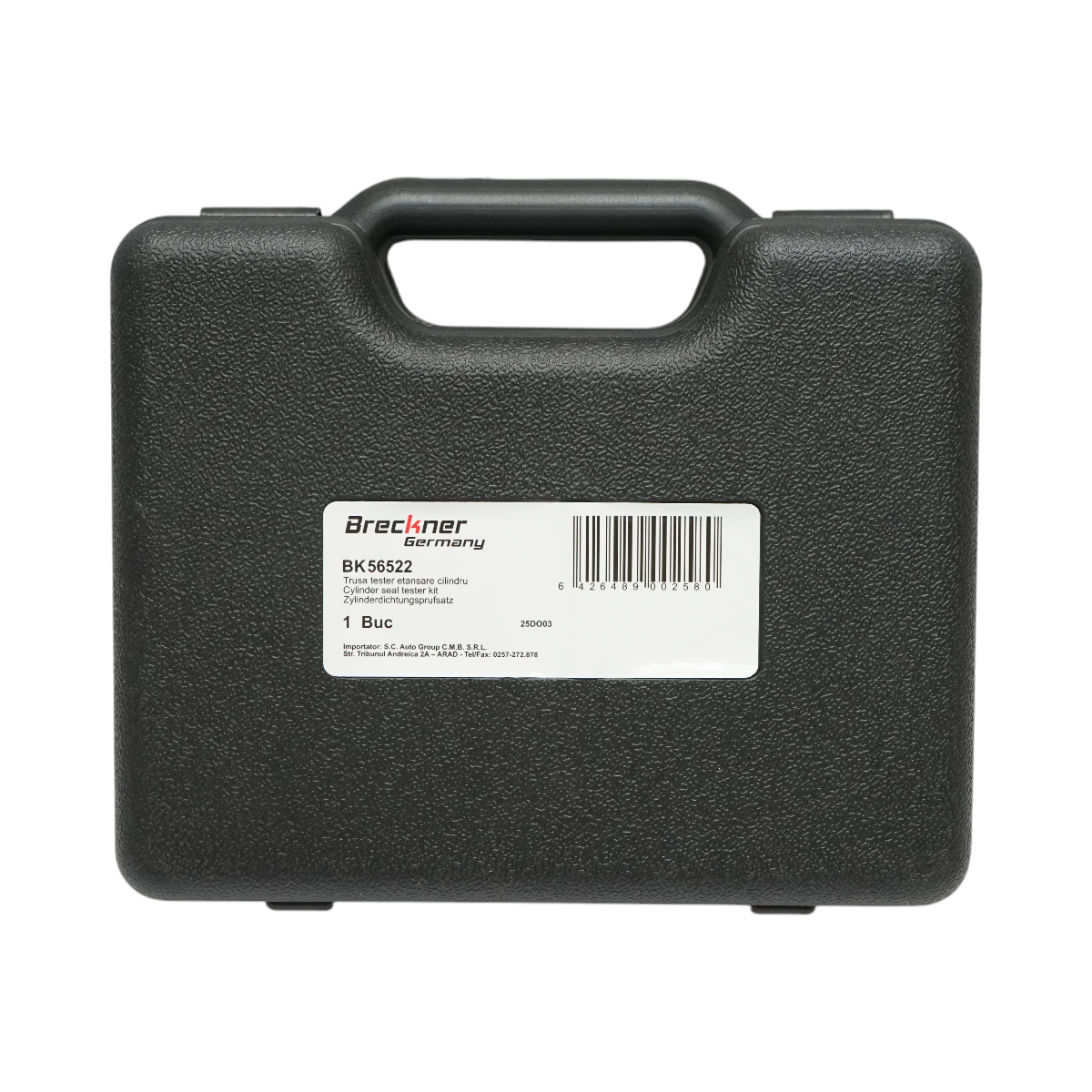 Trusa tester etansare compresie cilindru motor benzina, 3 adaptoare 10, 12, 18mm, furtun 600mm Breckner Germany - imagine 6
