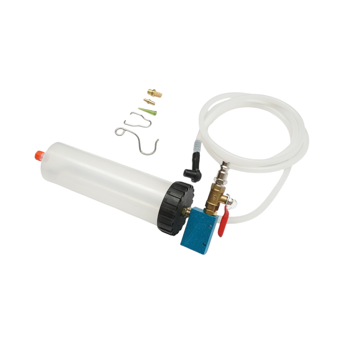Dispozitiv pneumatic pentru aerisire si inlocuire lichid frana Breckner Germany - imagine 2