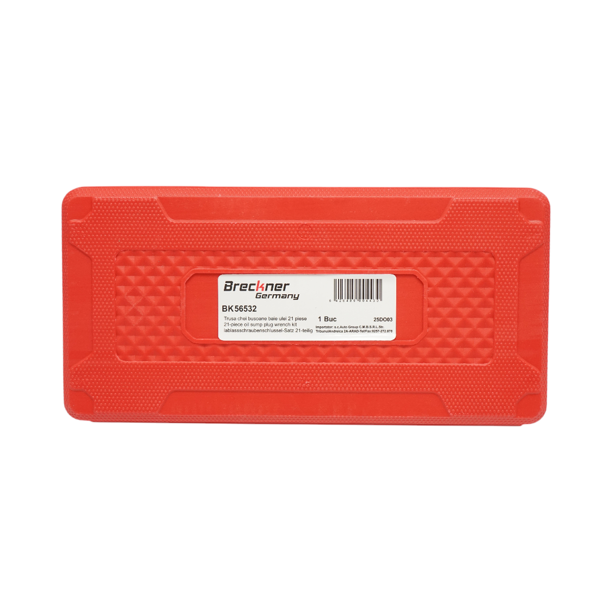 Trusa chei busoane baie ulei cu profil patrat, hex, torx 21 piese Breckner Germany - imagine 5