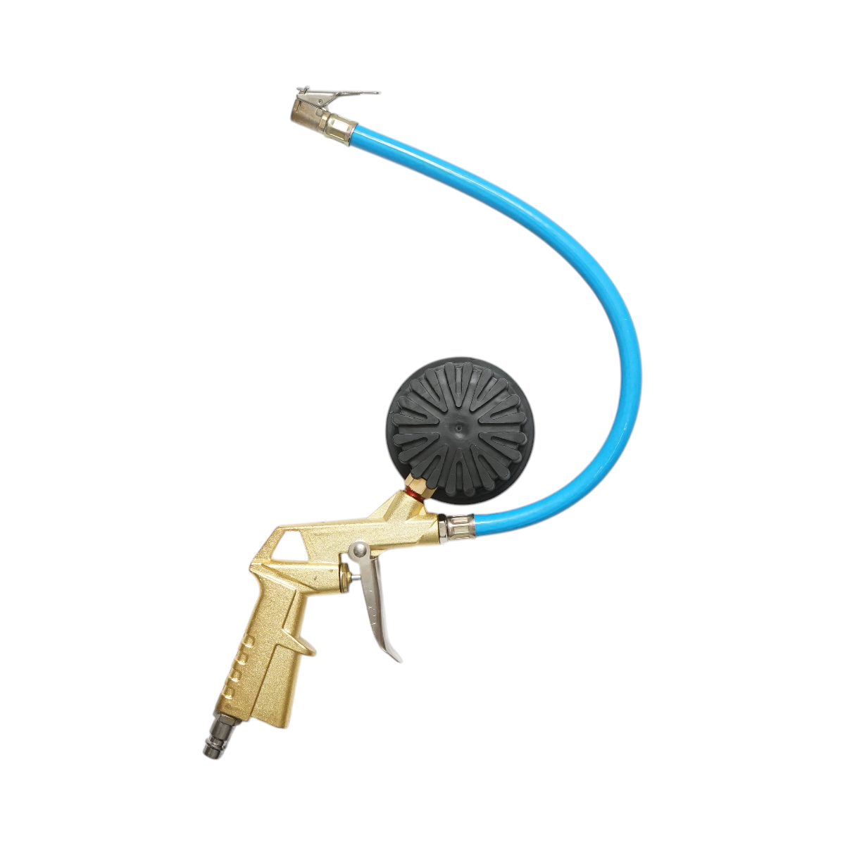 Pistol umflat roti profesional cu furtun 330mm si manometru mecanic 0-16 bar Breckner Germany - imagine 2