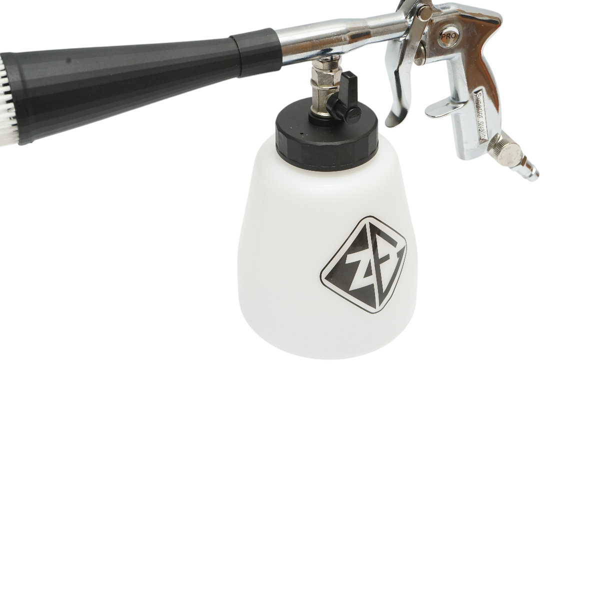 Pistol Tornador curatare interior cu presiune, duza cu rulment si rezervor 1L Breckner Germany - imagine 7