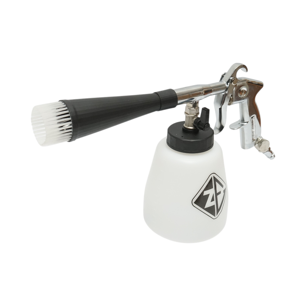 Pistol Tornador curatare interior cu presiune, duza cu rulment si rezervor 1L Breckner Germany