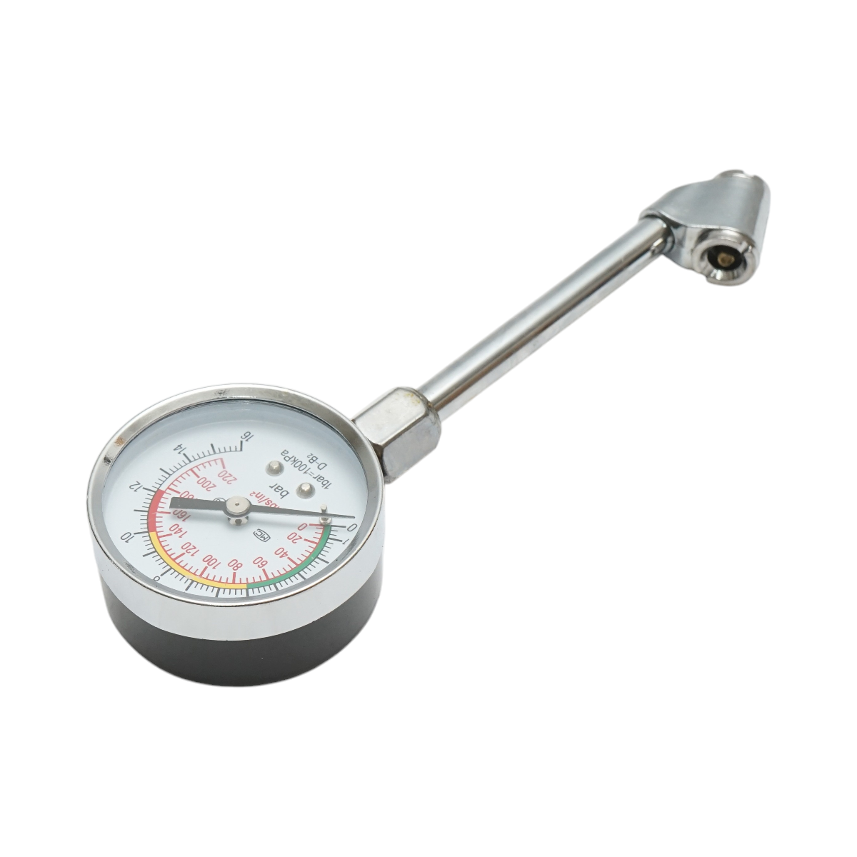Manometru presiune anvelope analog cap dublu 0-16 bar Breckner Germany - imagine 5