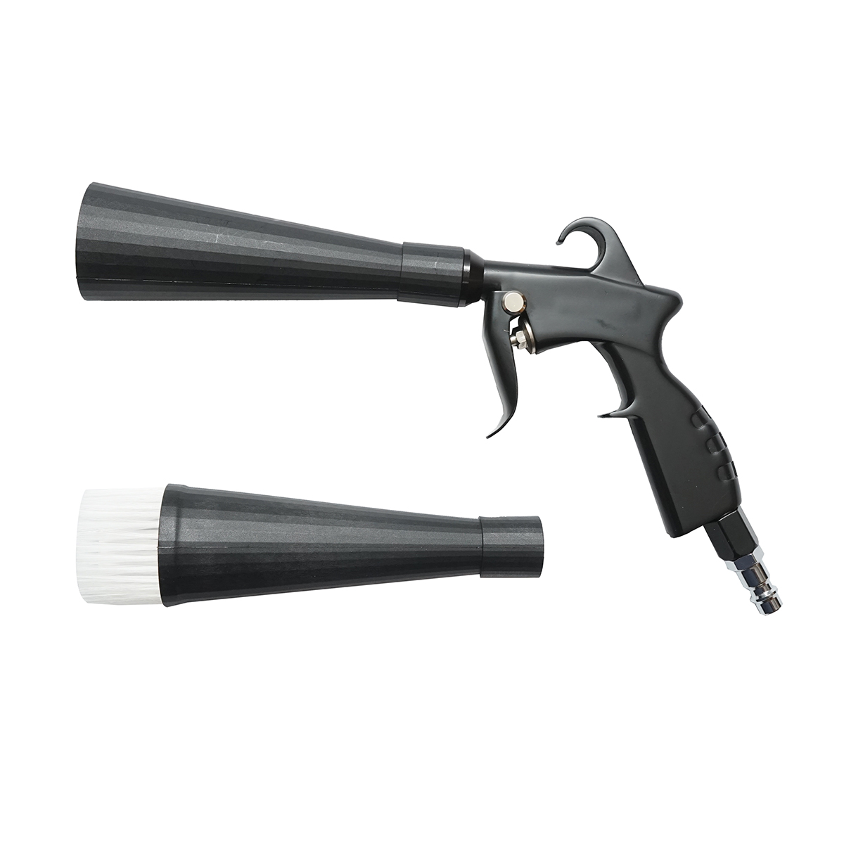 Pistol detailing interior Tornador pneumatic cu rulment, 2 duze interschimbabile Breckner Germany