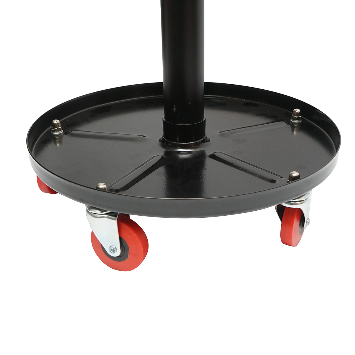 Scaun atelier rotund cu roti si spatiu depozitare, reglabil pe inaltime Breckner Germany - imagine 3