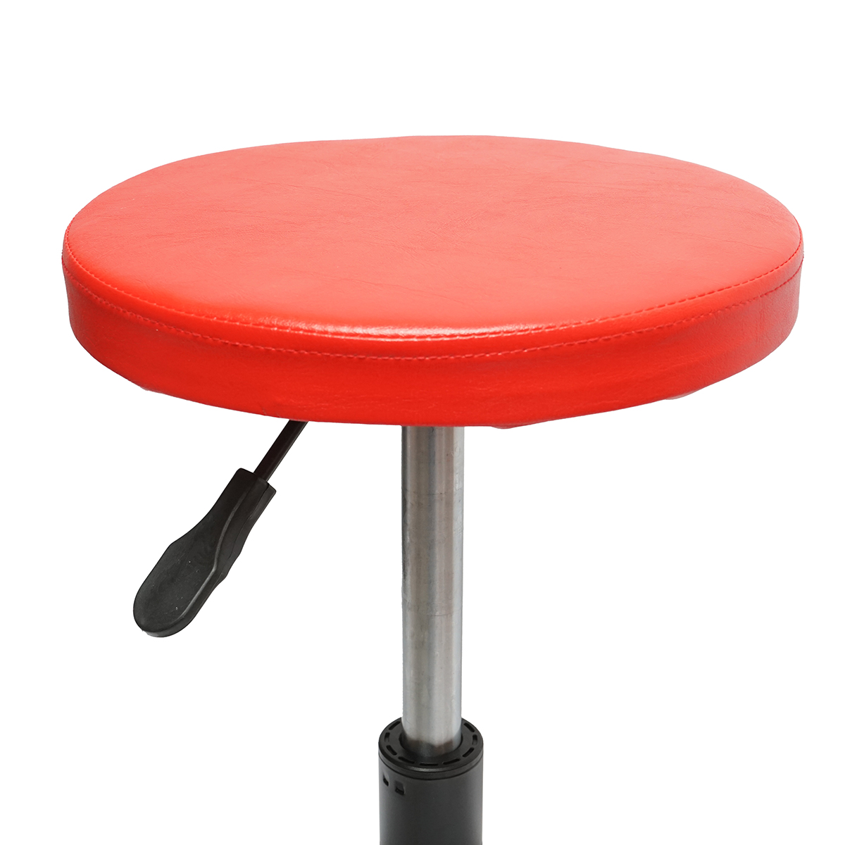 Scaun atelier rotund cu roti si spatiu depozitare, reglabil pe inaltime Breckner Germany - imagine 4