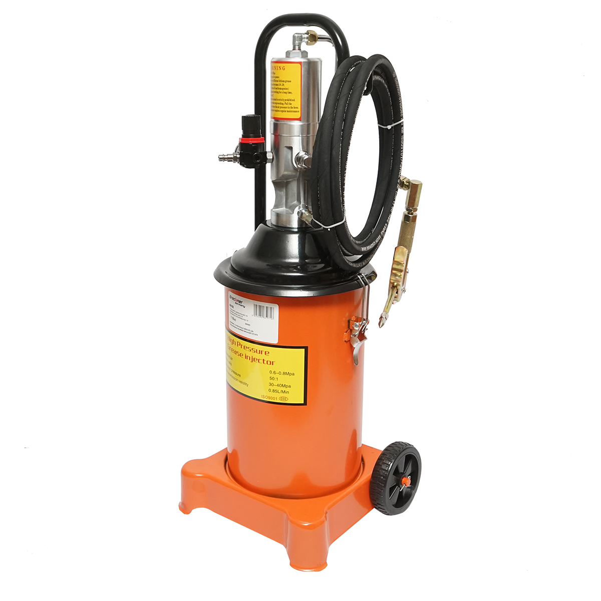 Pompa pneumatica pentru gresat 12L Breckner Germany - imagine 7