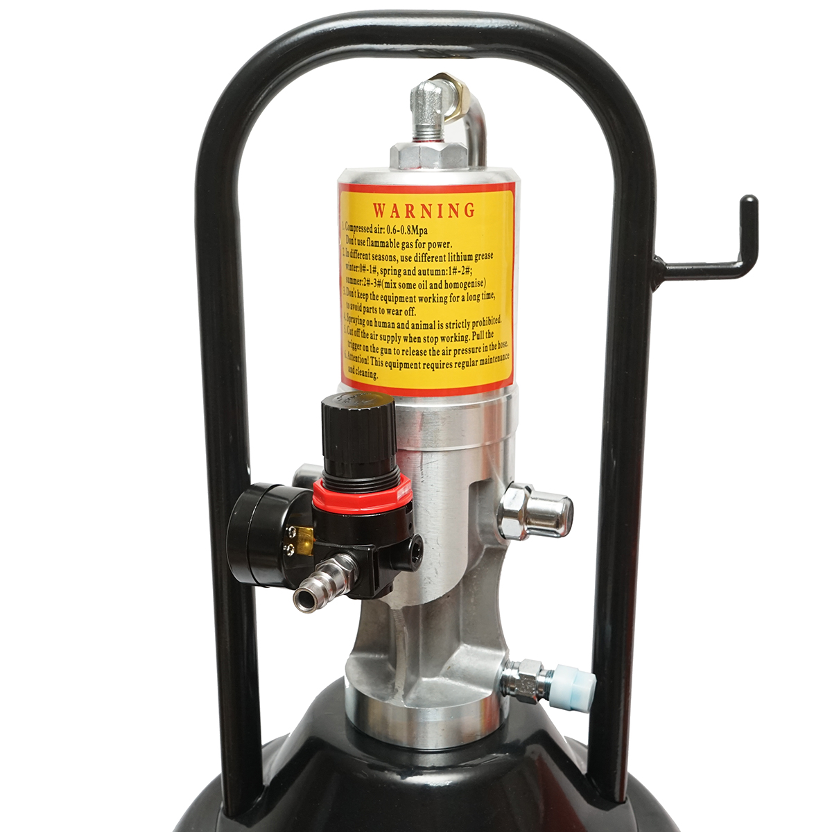 Pompa pneumatica pentru gresat 12L Breckner Germany - imagine 5