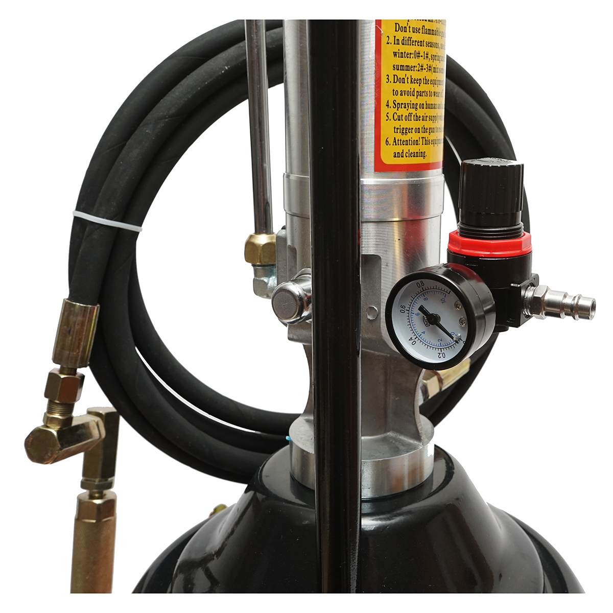 Pompa pneumatica pentru gresat 12L Breckner Germany - imagine 8