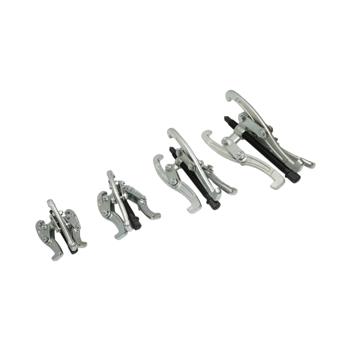 Set 4 extractoare rulmenti cu 3 brate 75mm, 100mm, 150mm, 200mm - imagine 4