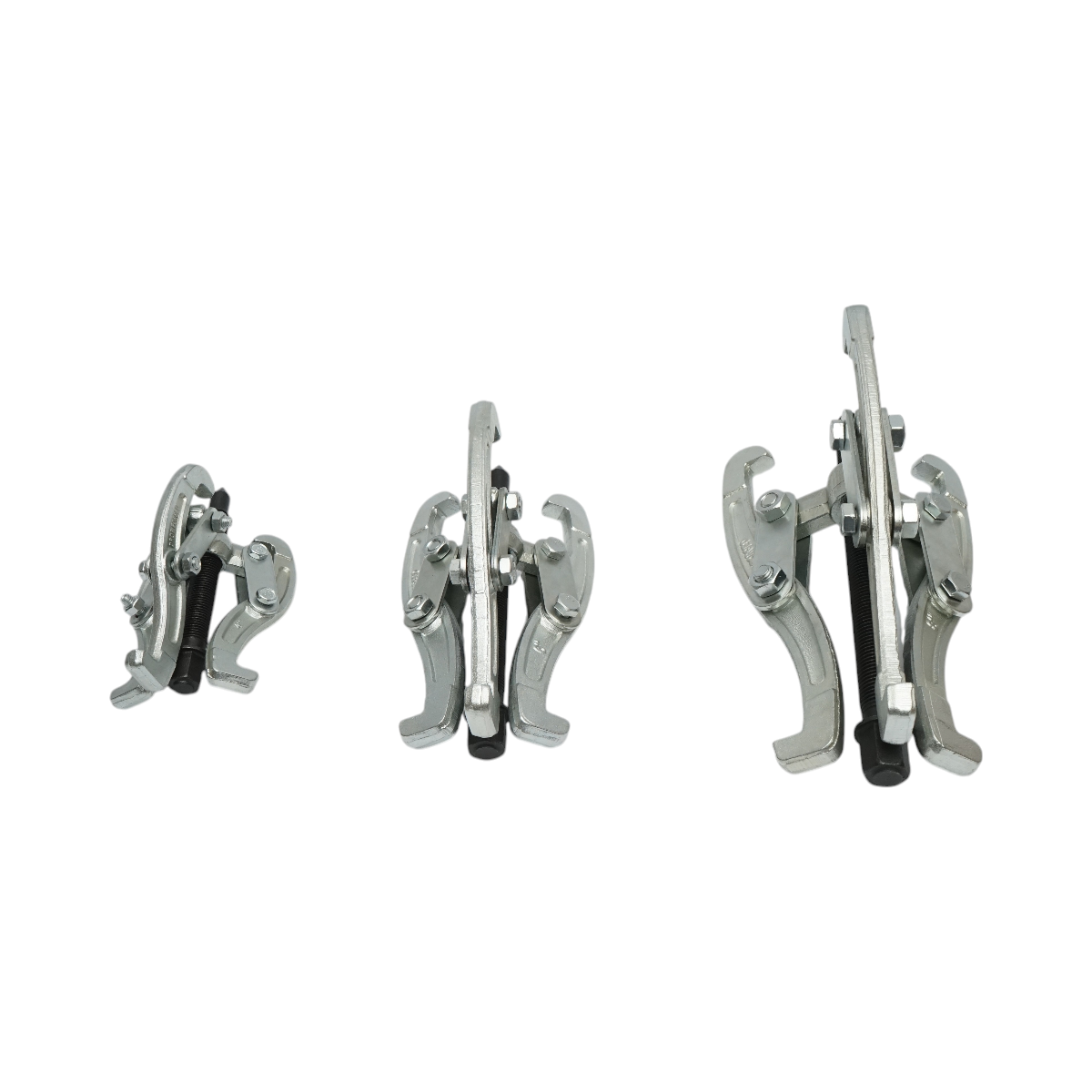 Set 3 extractoare rulmenti cu 3 brate 100mm, 150mm, 200mm - imagine 3