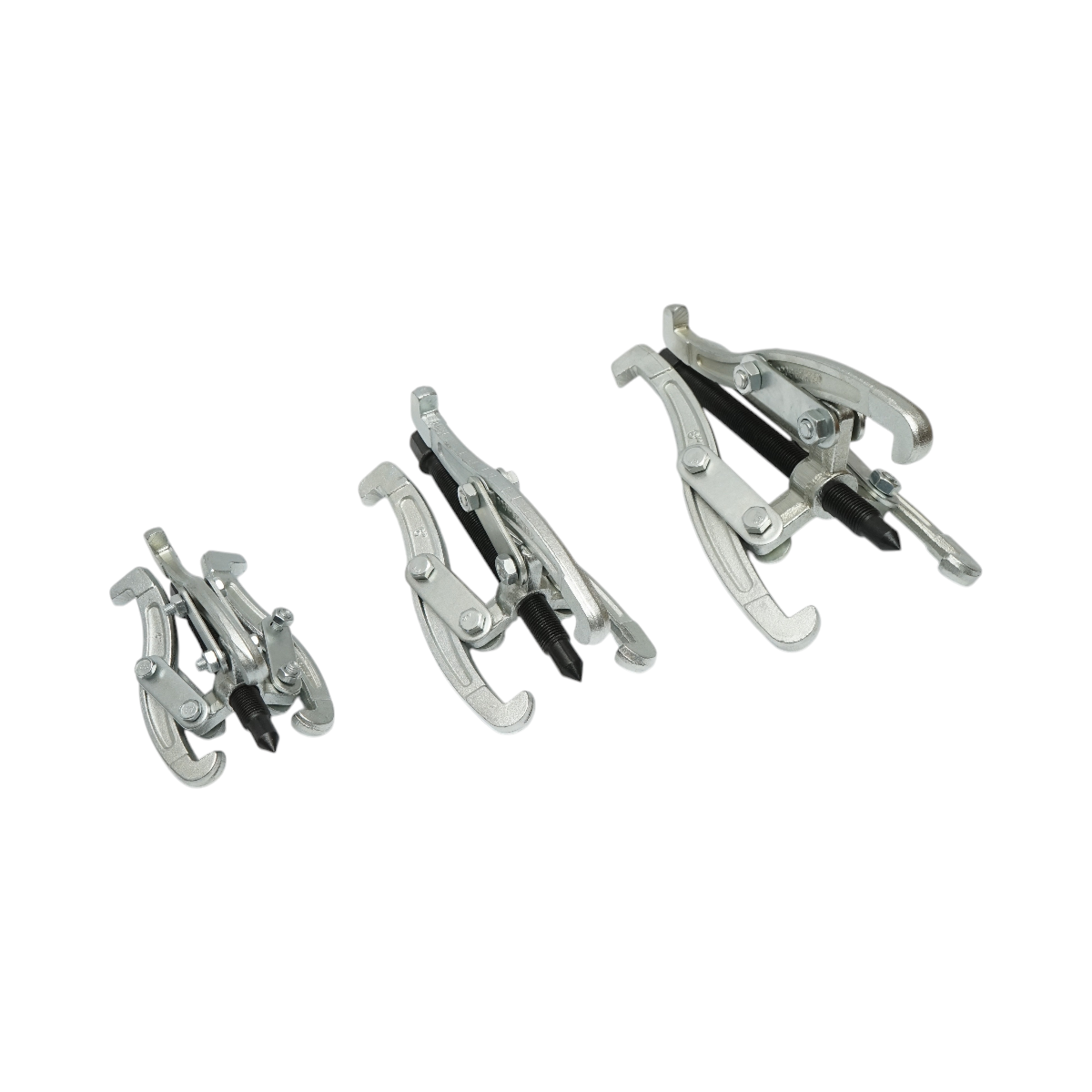 Set 3 extractoare rulmenti cu 3 brate 100mm, 150mm, 200mm - imagine 4