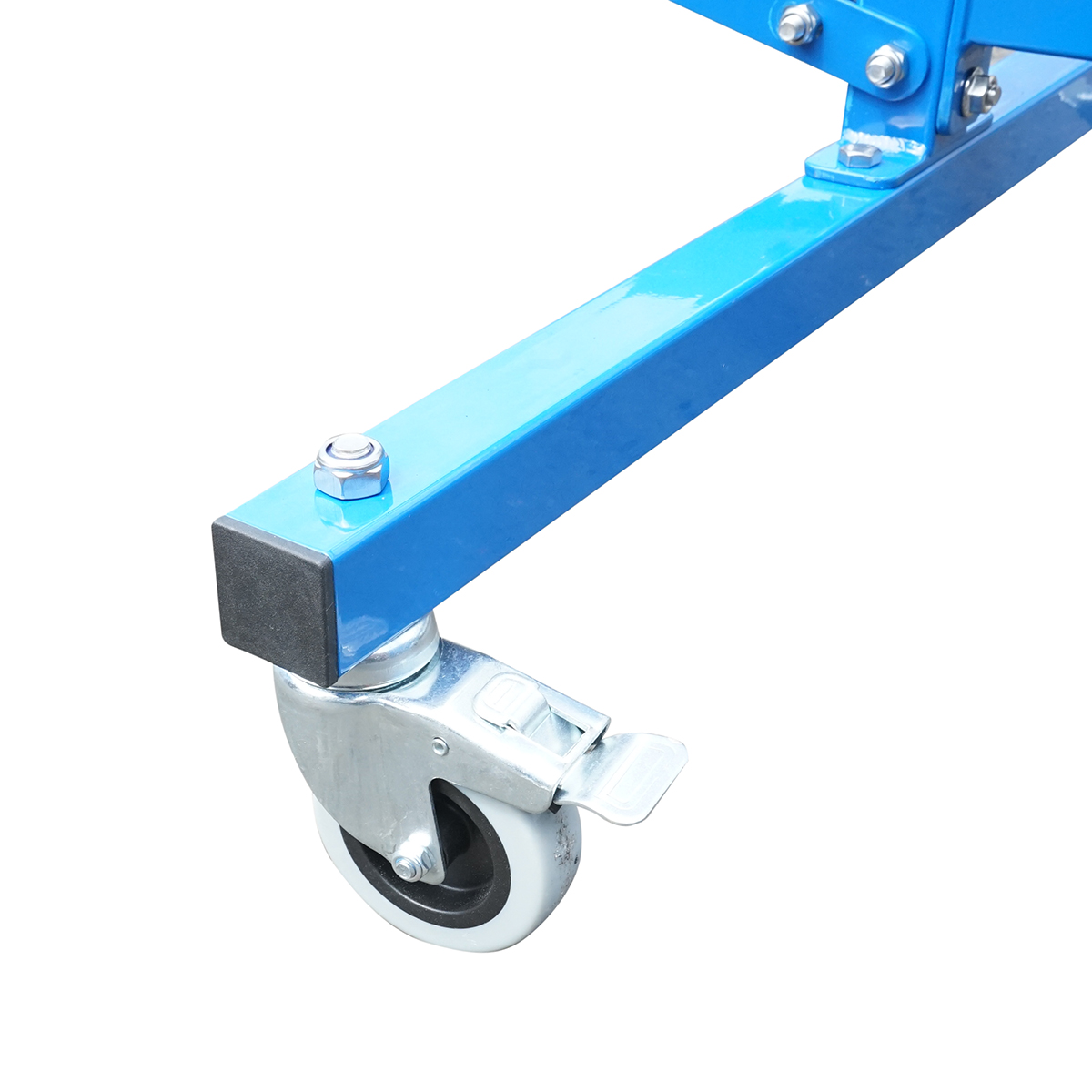 Stand rotativ mobil vopsire elemente caroserie auto cu 6 brate reglabile - imagine 7