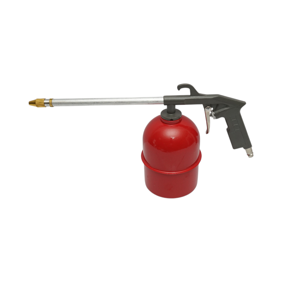 Set 5 piese aer comprimat cu furtun spiralat 5m, pistol spalat, vopsit, umflat si suflat aer Breckner Germany - imagine 3