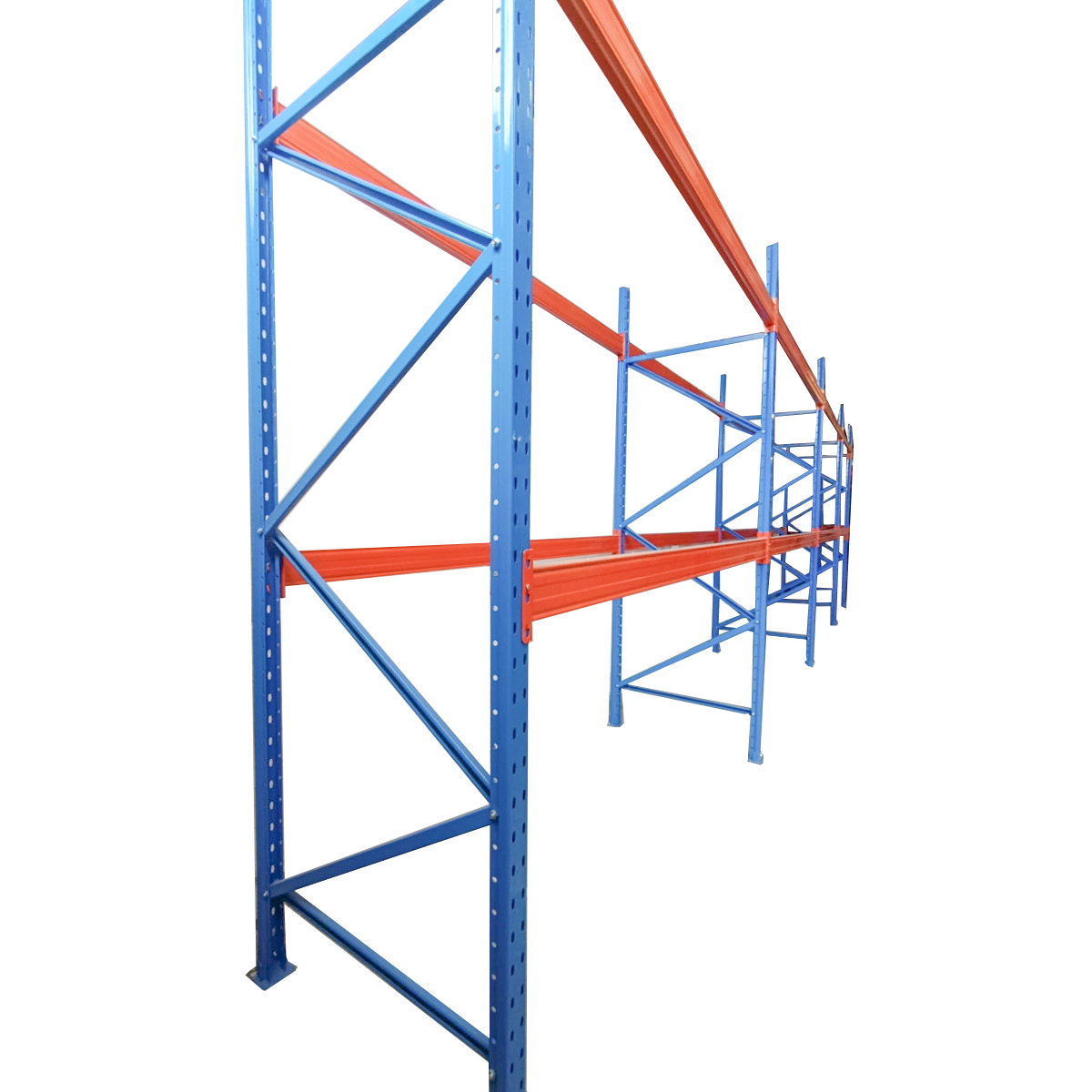 Raft depozitare paleti pe 3 nivele, 29.7m lungime, 1m adancime, 3.2m inaltime, capacitate 99 paleti (9x11) - imagine 3